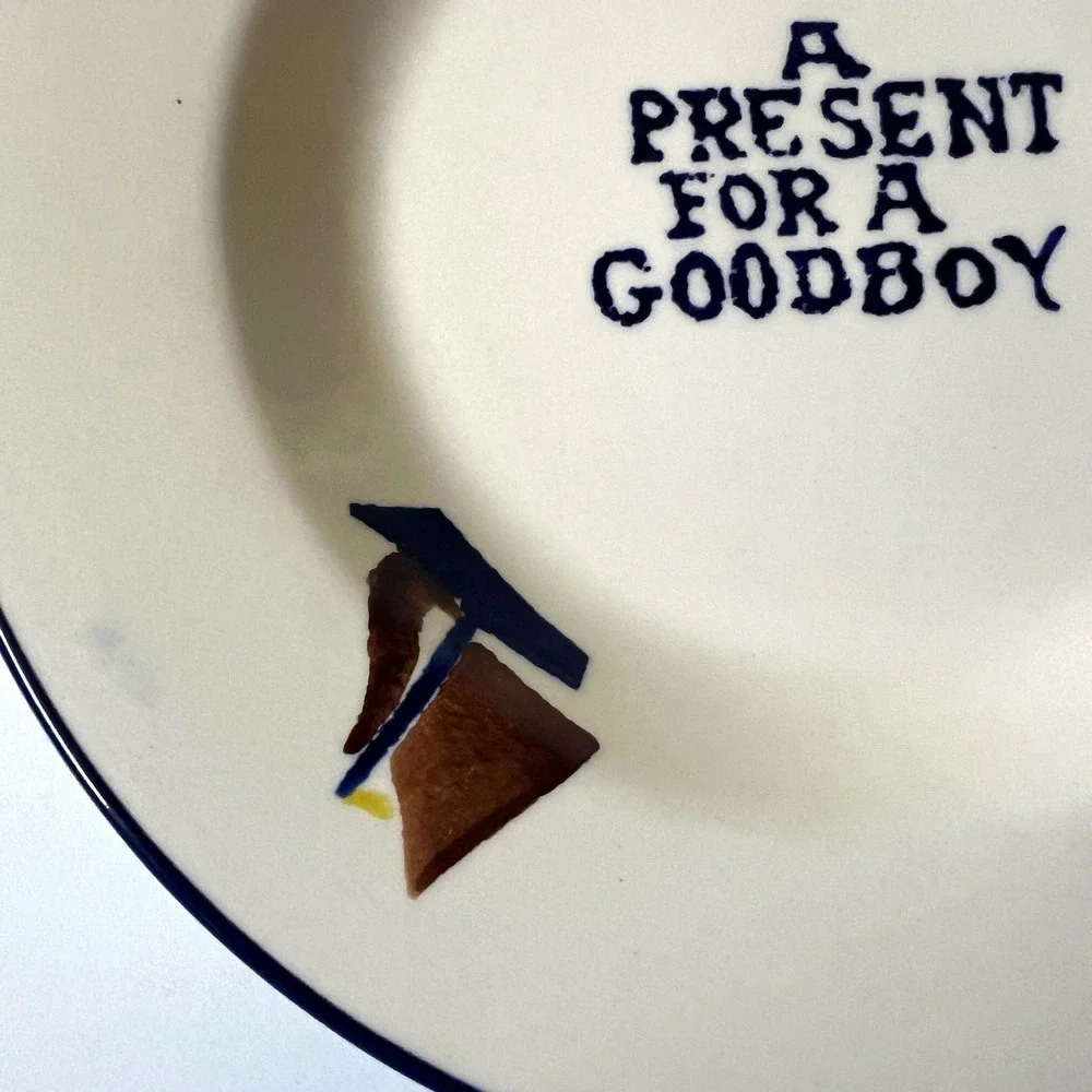 Emma Bridgewater A Present for a Good Boy Child's Plate 8.25